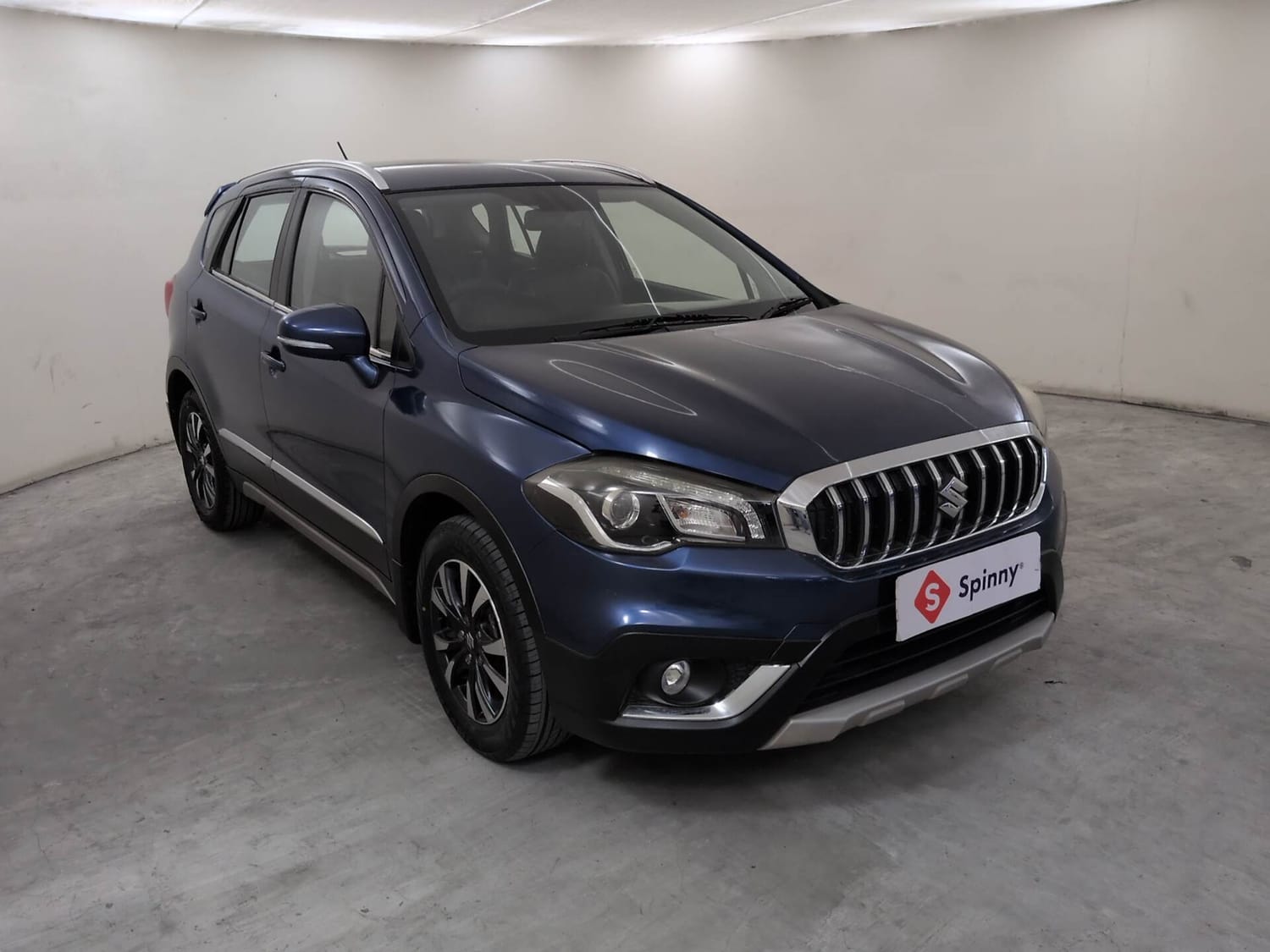 Used 2022 Maruti Suzuki S-Cross Alpha Petrol Manual exterior RIGHT FRONT CORNER VIEW