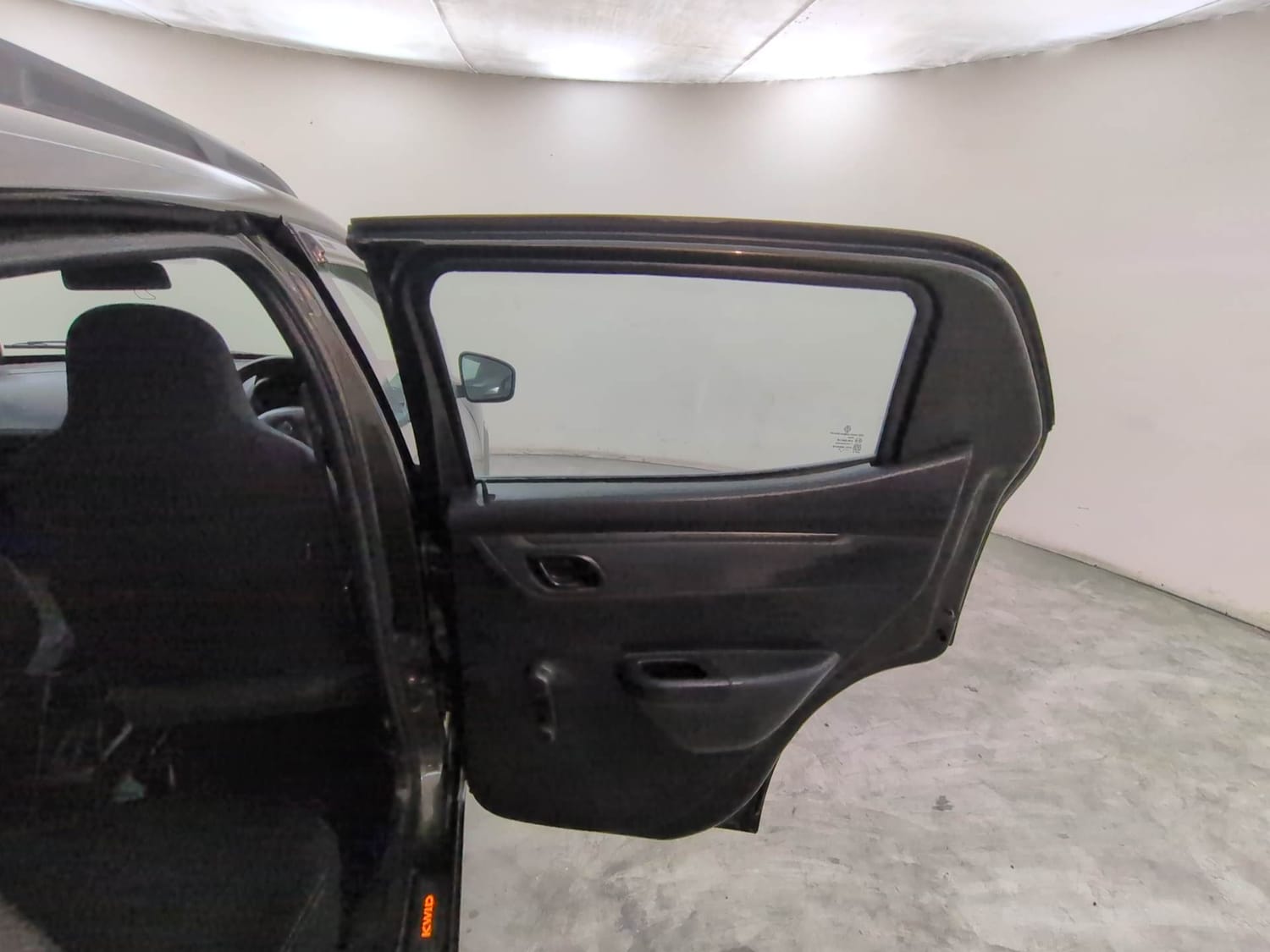 Used 2017 Renault Kwid RXT (O) 1.0 SCE Edition Petrol Manual interior RIGHT REAR DOOR OPEN VIEW