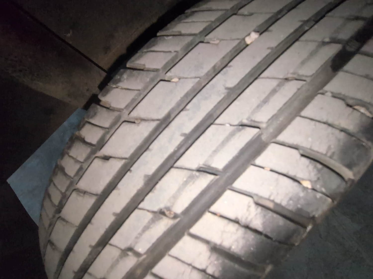 Used 2020 Datsun Redi-GO S Petrol Manual tyres RIGHT REAR TYRE TREAD VIEW