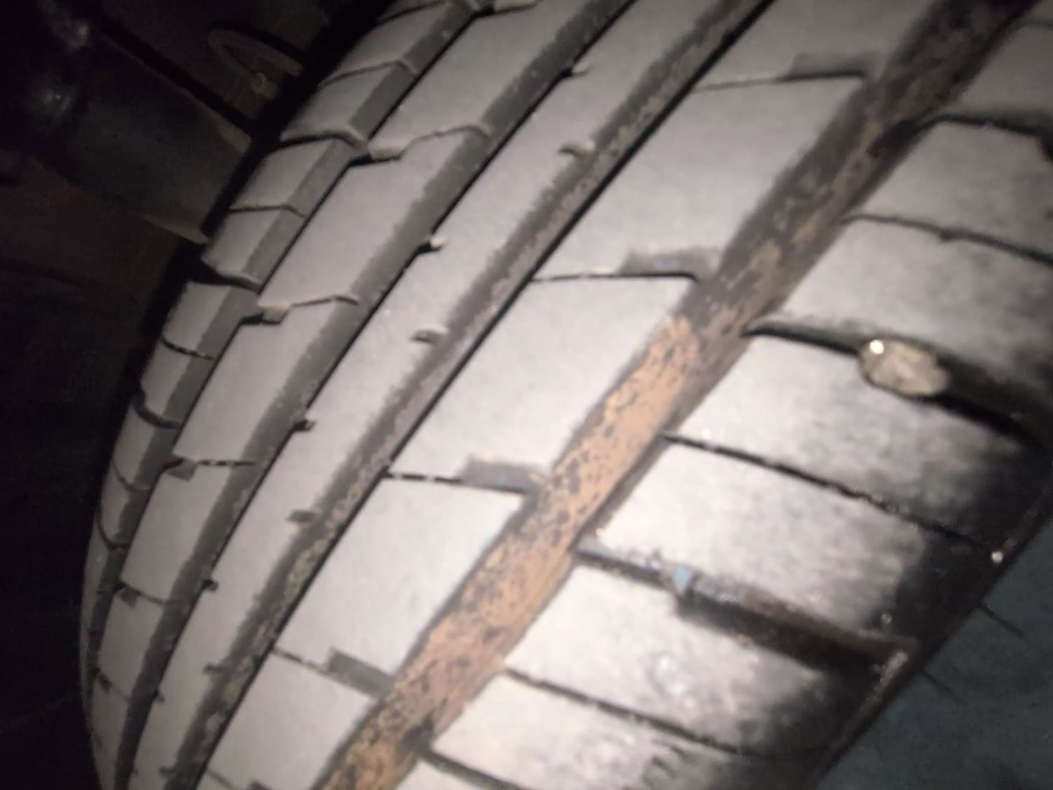 Used 2020 Datsun Redi-GO S Petrol Manual tyres LEFT FRONT TYRE TREAD VIEW