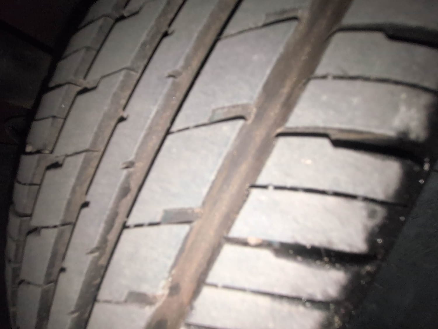 Used 2020 Datsun Redi-GO S Petrol Manual tyres RIGHT FRONT TYRE TREAD VIEW