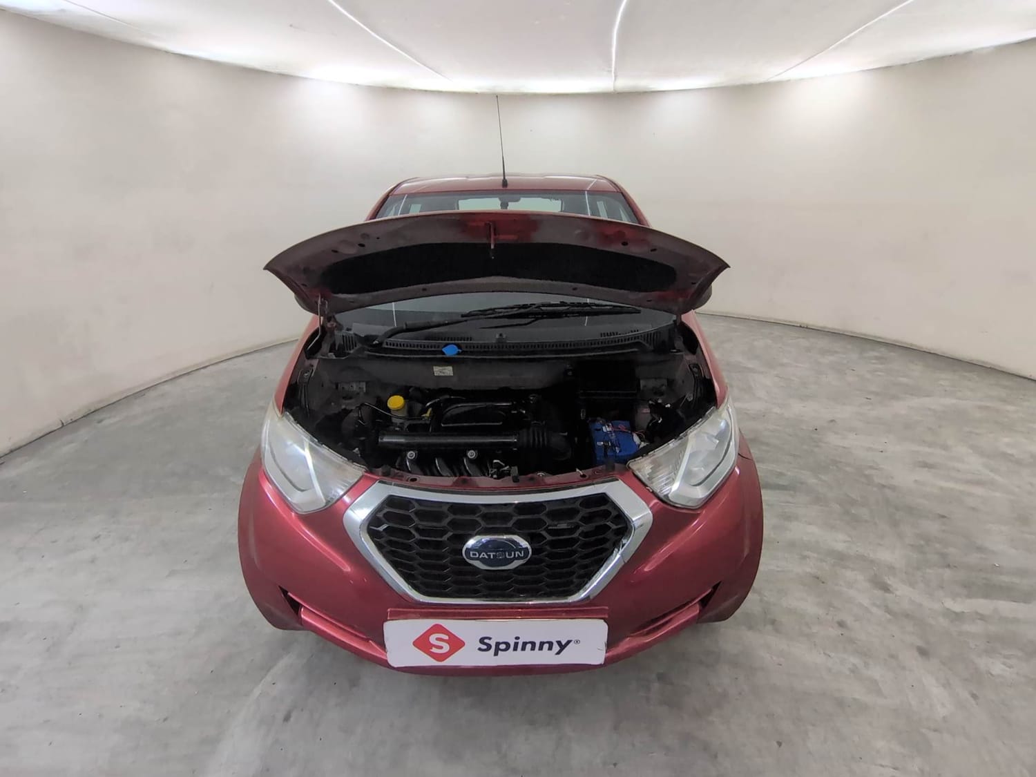 Used 2020 Datsun Redi-GO S Petrol Manual engine ENGINE & BONNET OPEN FRONT VIEW