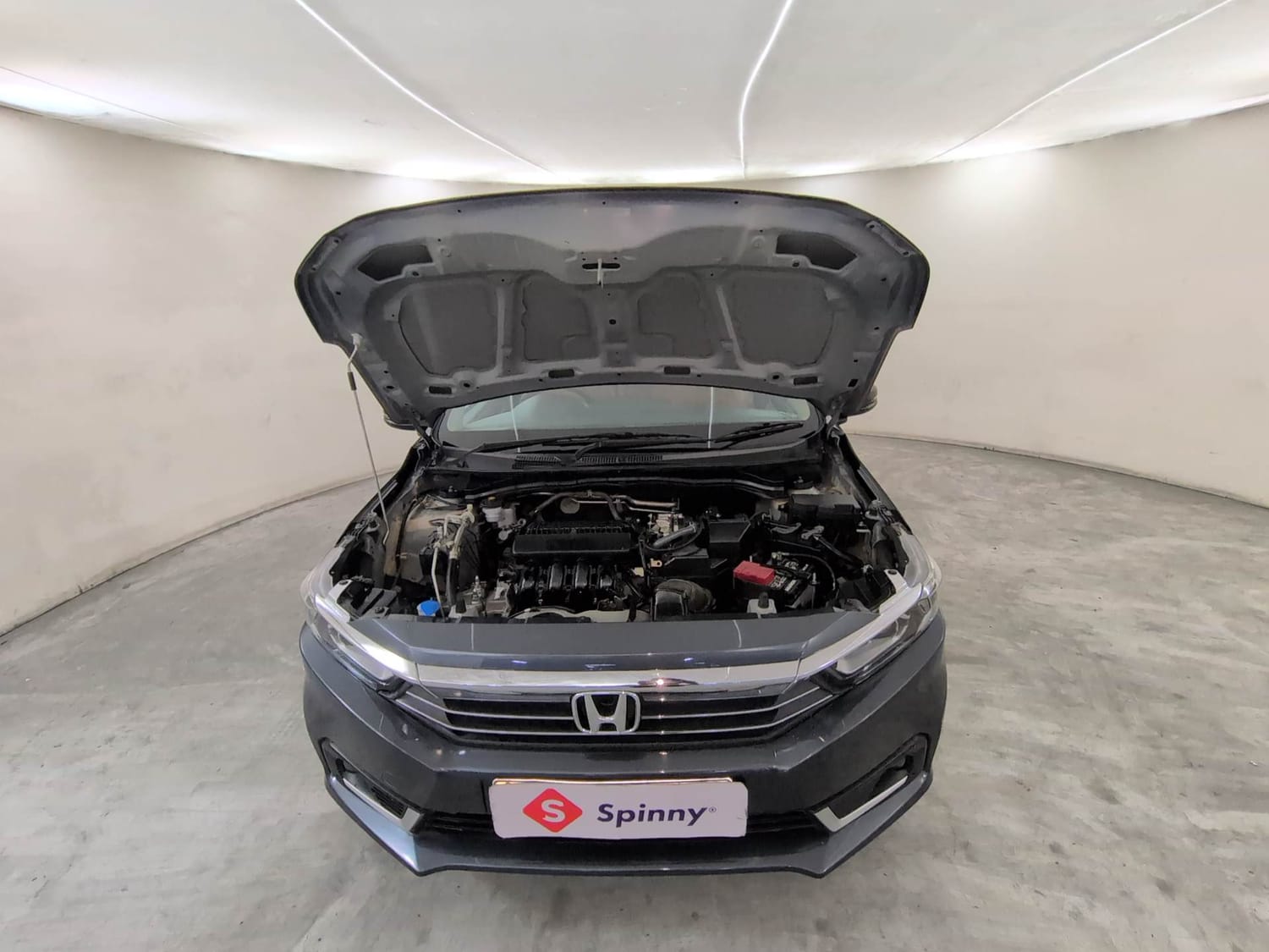 Used 2025 honda Amaze 2nd Generation VX 1.2 Petrol CVT Petrol Automatic engine ENGINE & BONNET OPEN FRONT VIEW