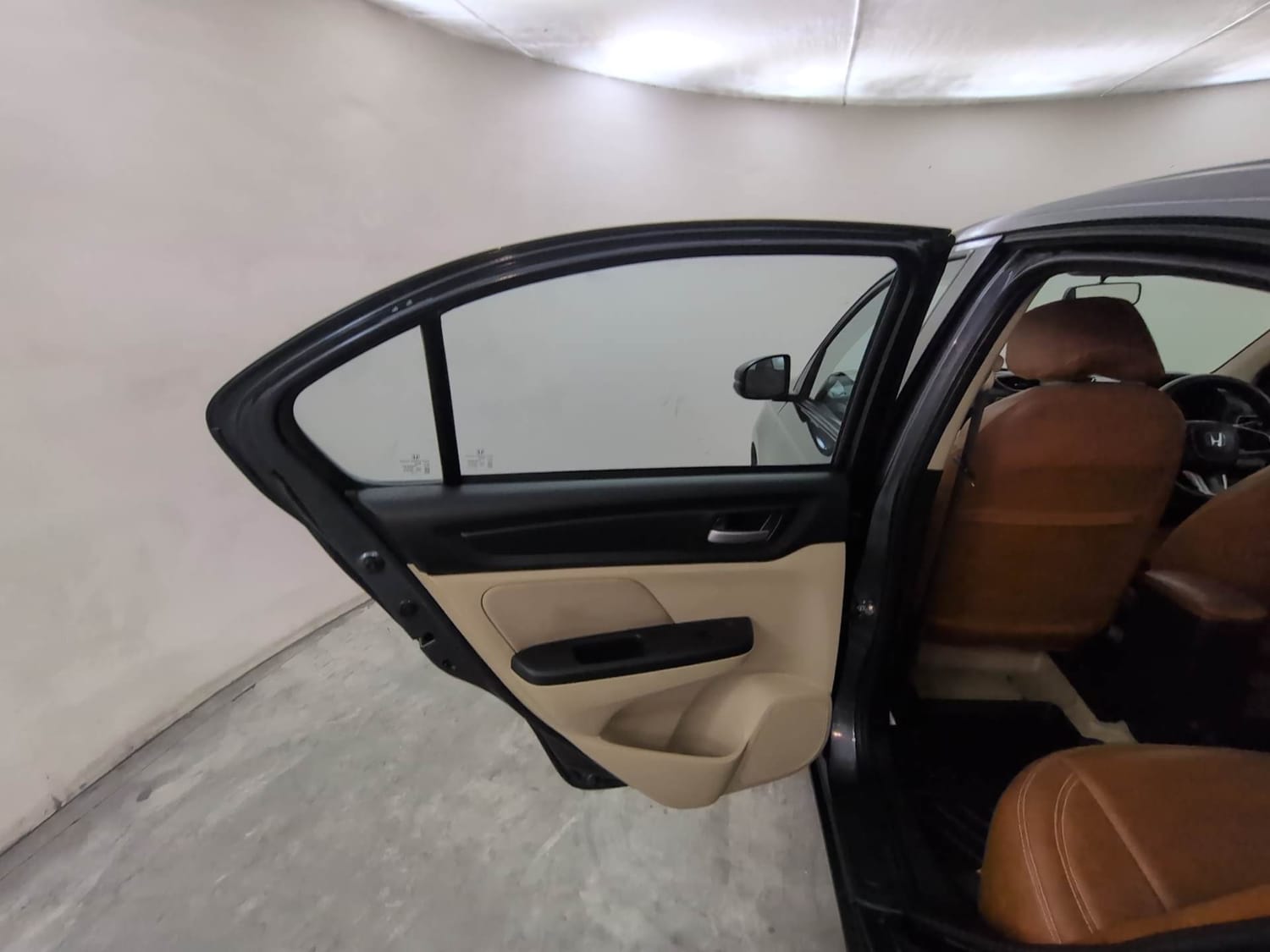 Used 2025 honda Amaze 2nd Generation VX 1.2 Petrol CVT Petrol Automatic interior LEFT REAR DOOR OPEN VIEW