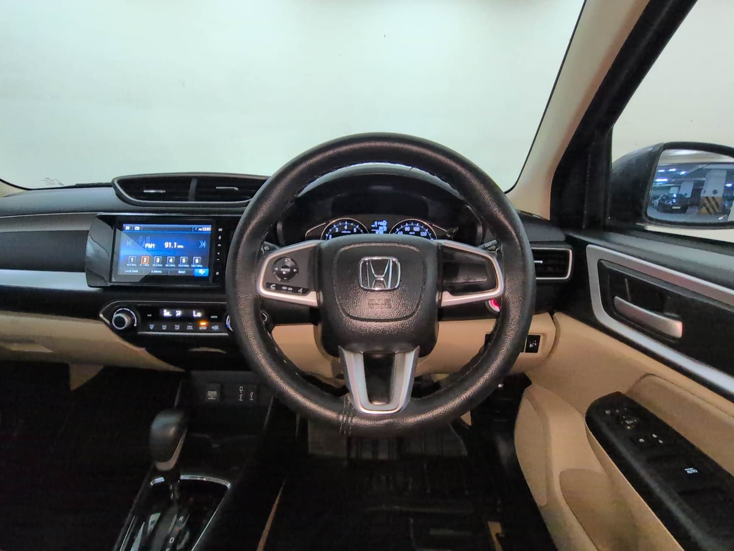 Used 2025 honda Amaze 2nd Generation VX 1.2 Petrol CVT Petrol Automatic interior STEERING VIEW