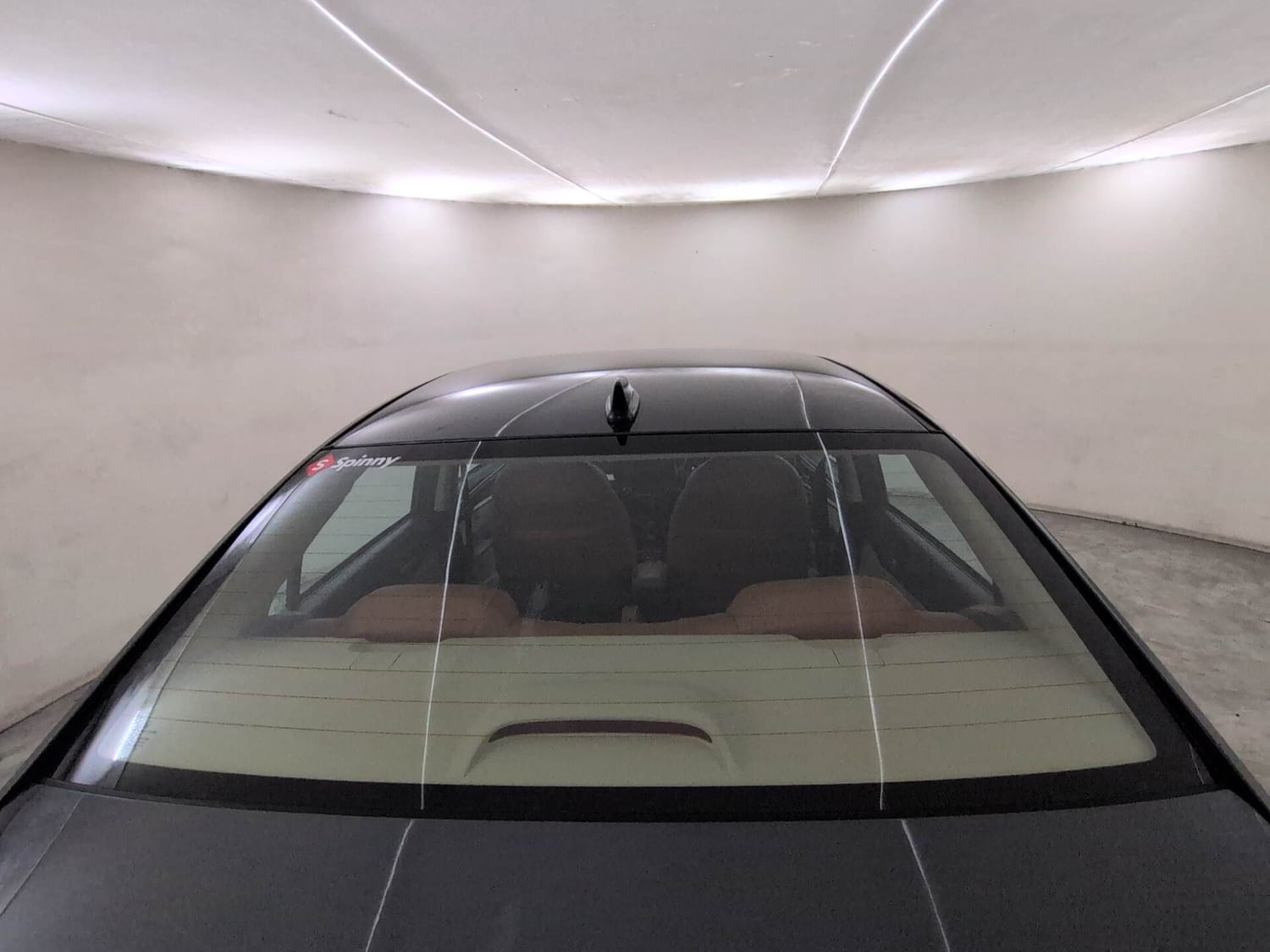Used 2025 honda Amaze 2nd Generation VX 1.2 Petrol CVT Petrol Automatic exterior BACK WINDSHIELD VIEW