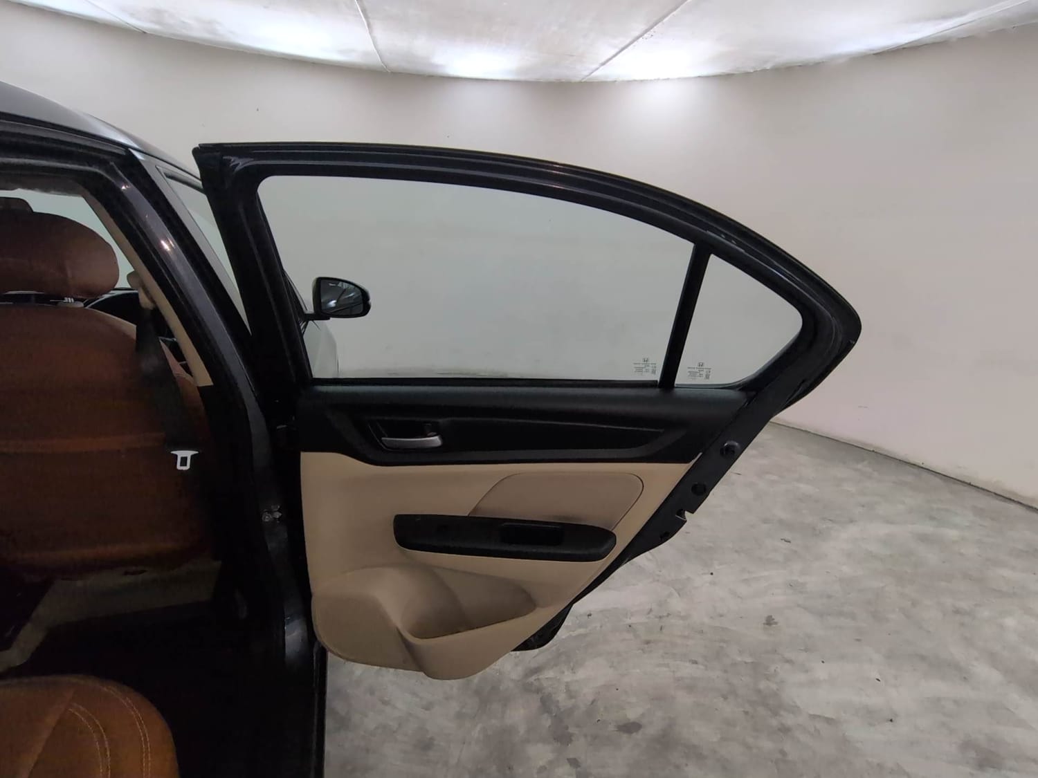 Used 2025 honda Amaze 2nd Generation VX 1.2 Petrol CVT Petrol Automatic interior RIGHT REAR DOOR OPEN VIEW