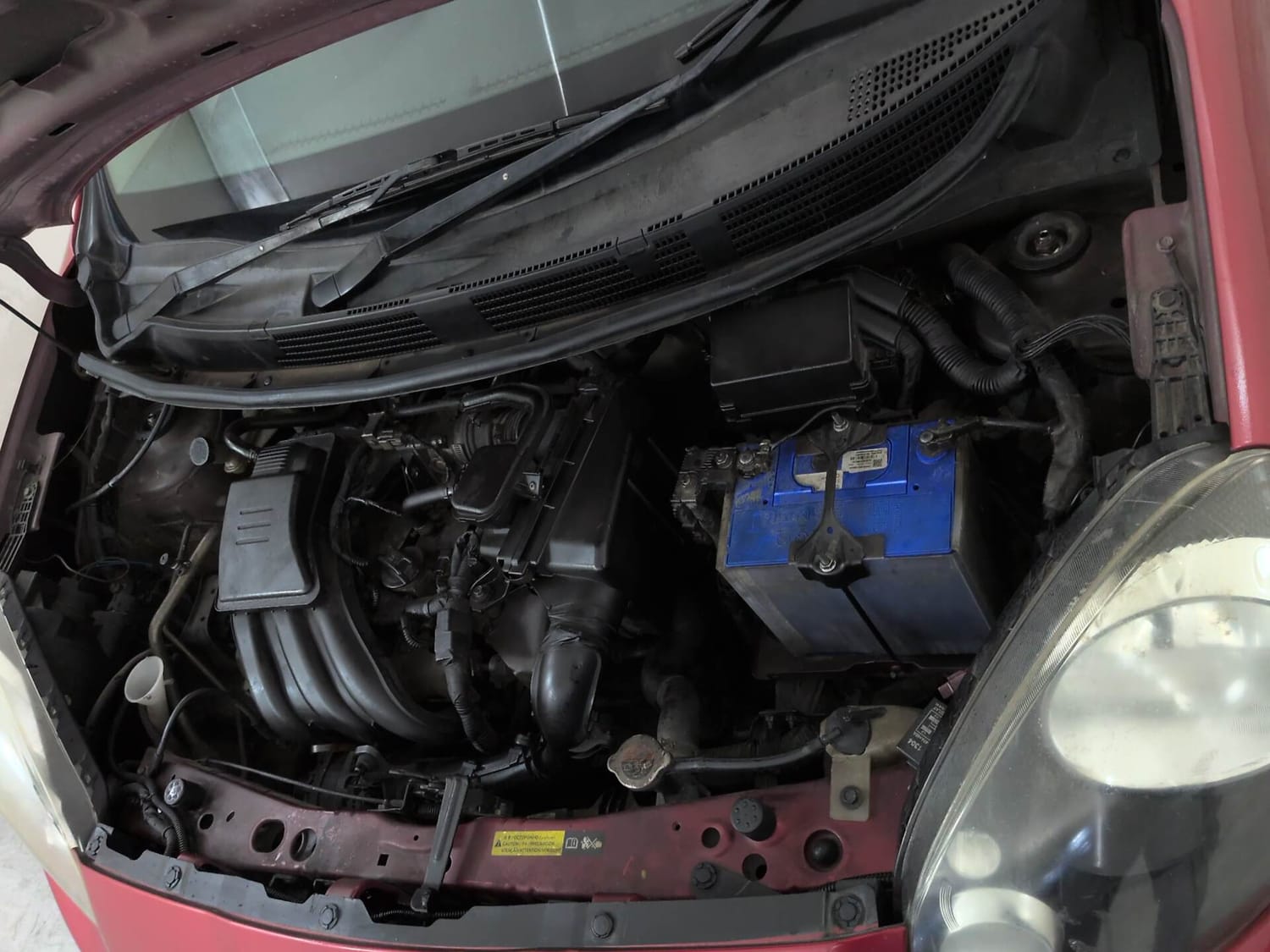 Used 2018 Nissan Micra Active XV Petrol Manual engine ENGINE LEFT SIDE VIEW