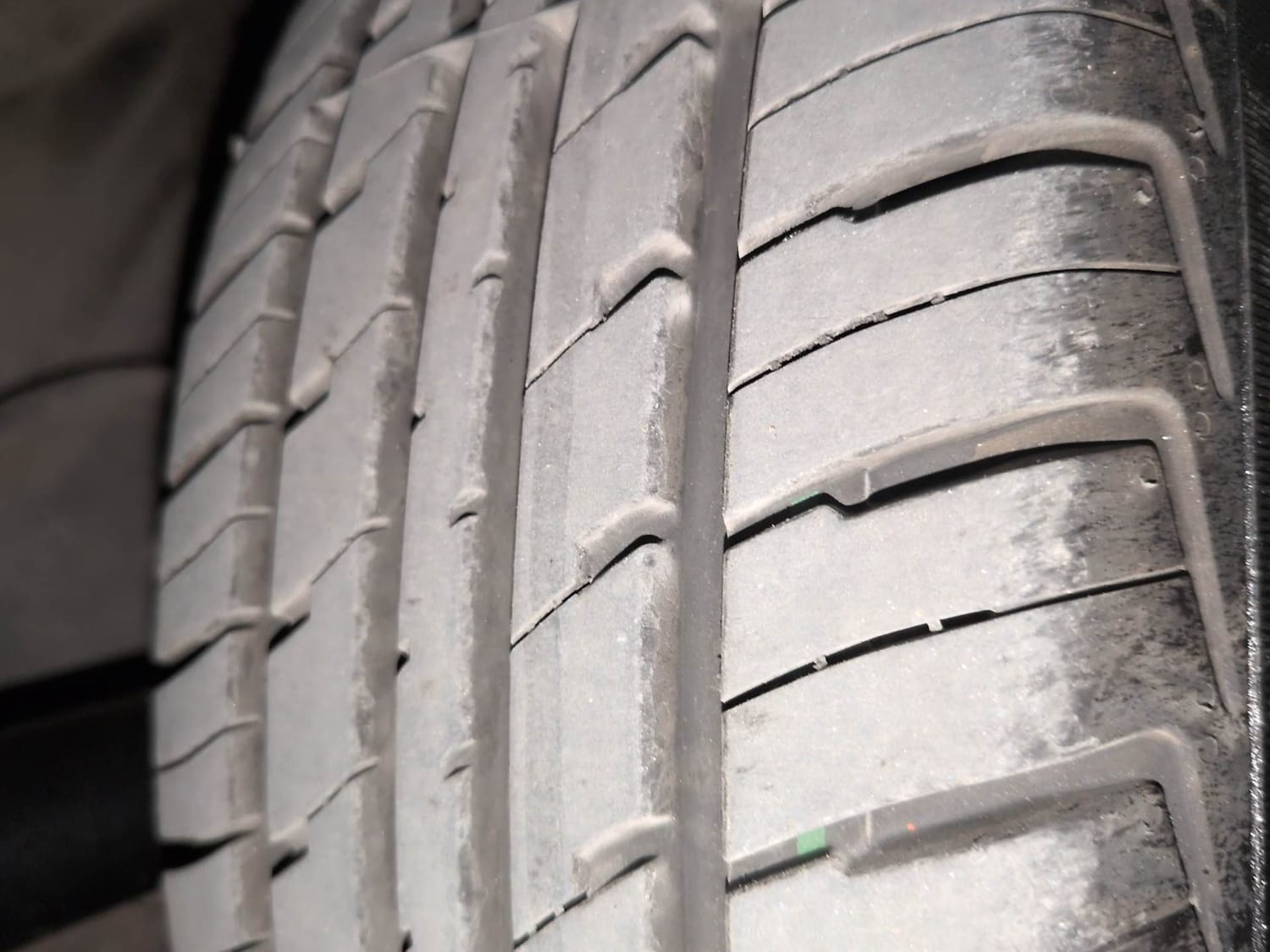 Used 2018 Nissan Micra Active XV Petrol Manual tyres LEFT FRONT TYRE TREAD VIEW