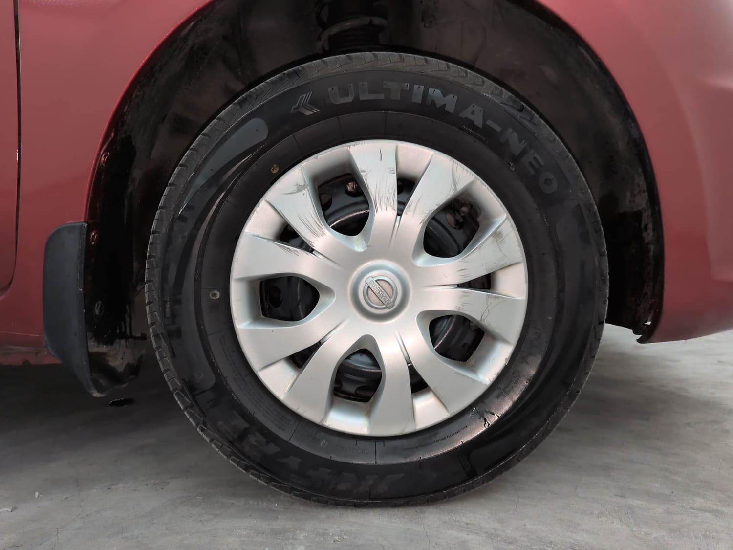 Used 2018 Nissan Micra Active XV Petrol Manual tyres RIGHT FRONT TYRE RIM VIEW