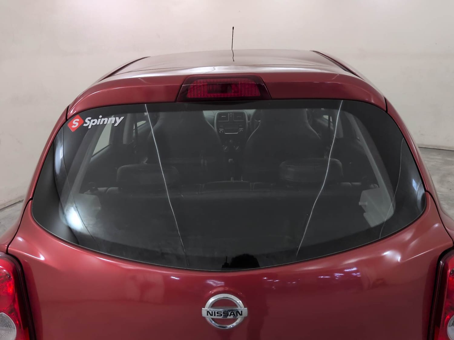 Used 2018 Nissan Micra Active XV Petrol Manual exterior BACK WINDSHIELD VIEW