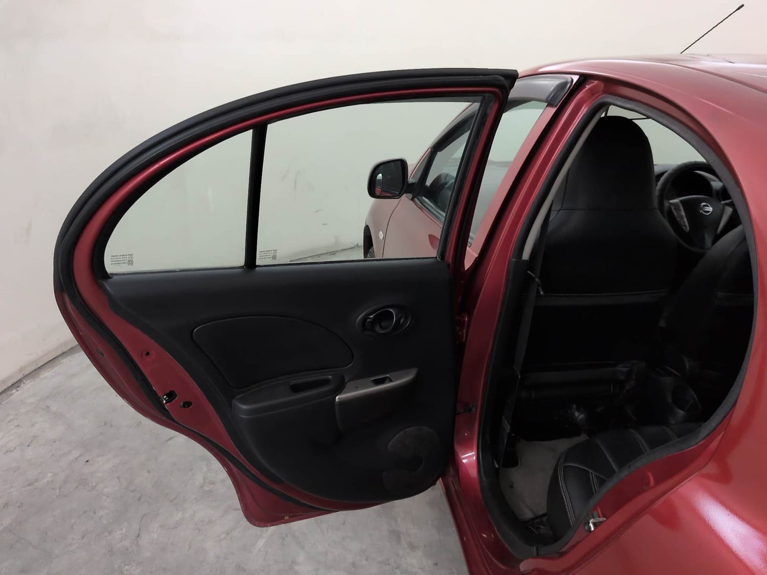 Used 2018 Nissan Micra Active XV Petrol Manual interior LEFT REAR DOOR OPEN VIEW