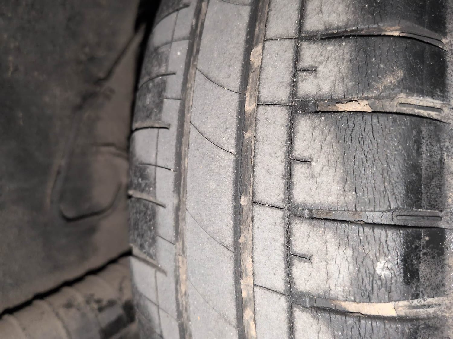 Used 2018 Nissan Micra Active XV Petrol Manual tyres RIGHT REAR TYRE TREAD VIEW