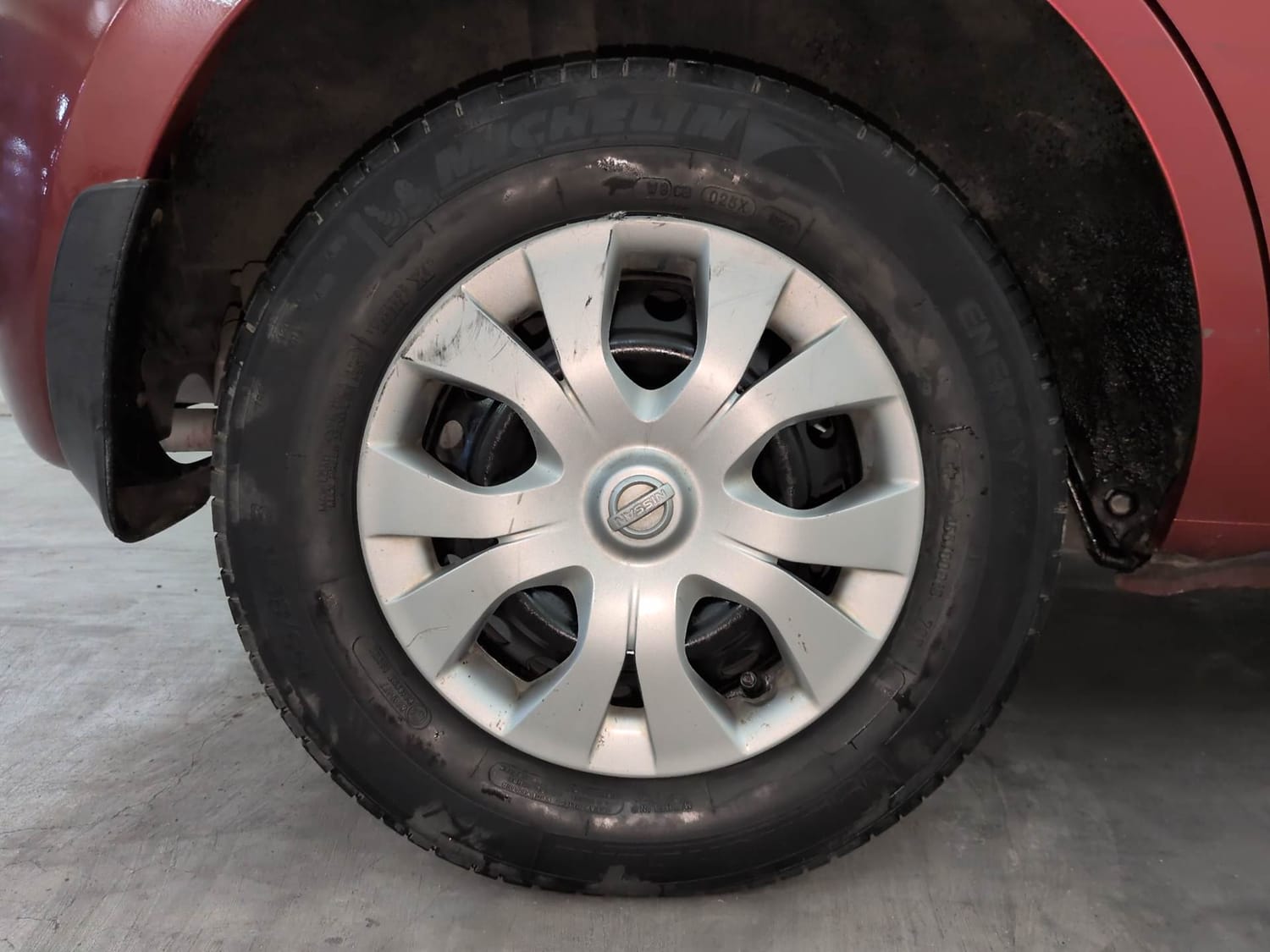 Used 2018 Nissan Micra Active XV Petrol Manual tyres RIGHT REAR TYRE RIM VIEW