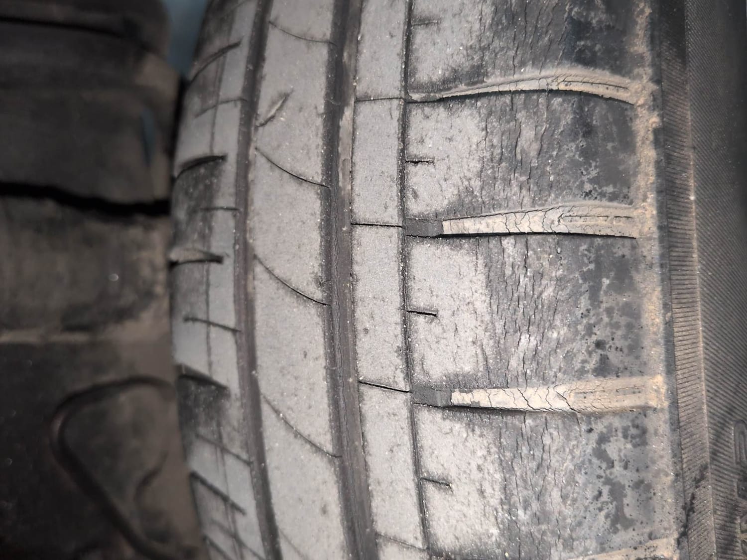 Used 2018 Nissan Micra Active XV Petrol Manual tyres LEFT REAR TYRE TREAD VIEW
