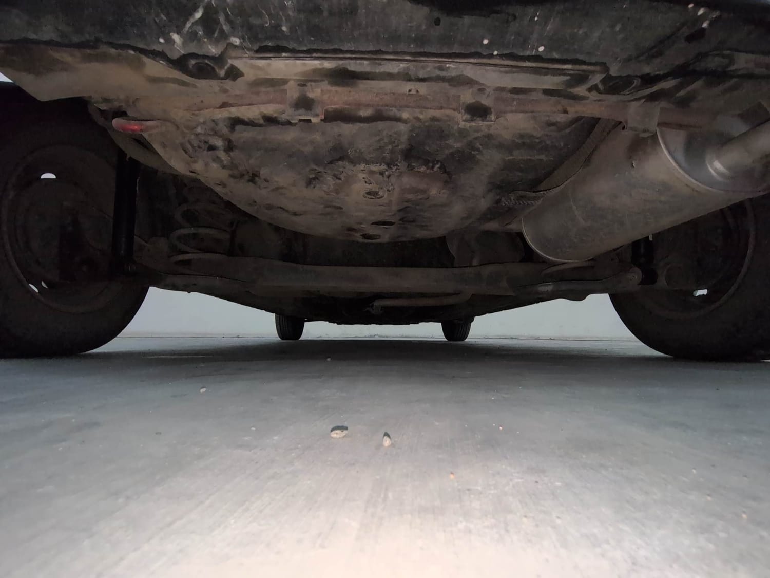 Used 2018 Nissan Micra Active XV Petrol Manual extra REAR UNDERBODY VIEW (TAKEN FROM REAR)