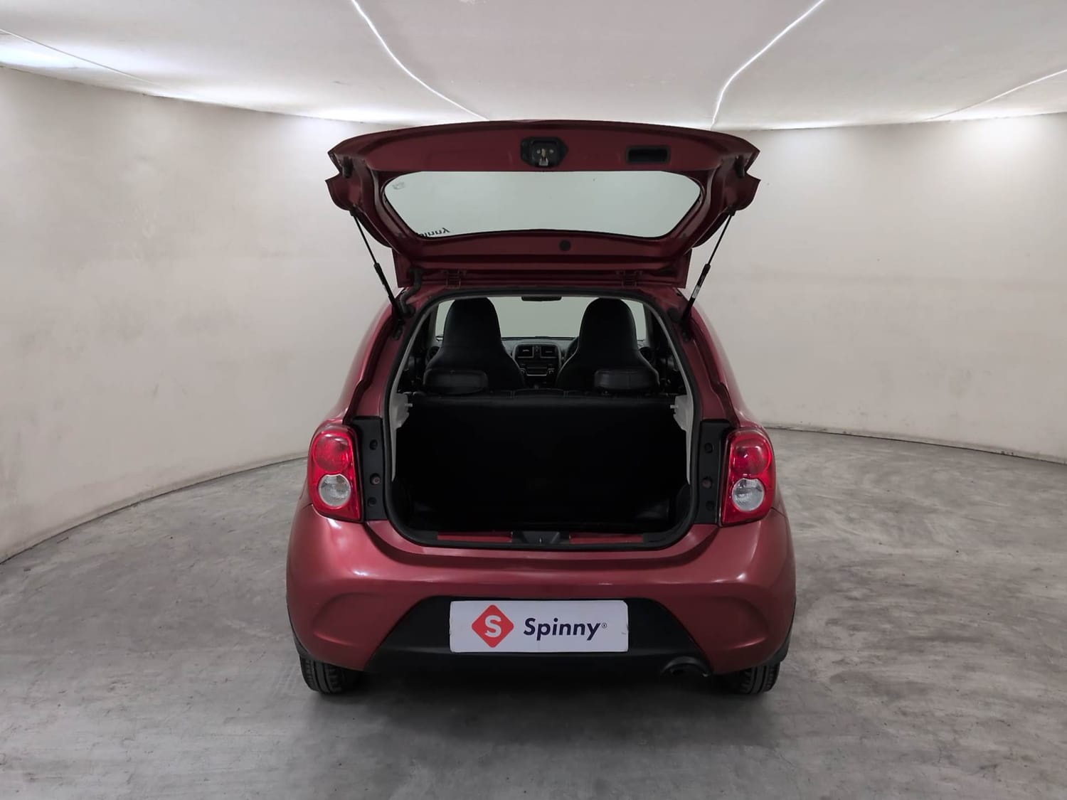 Used 2018 Nissan Micra Active XV Petrol Manual interior DICKY DOOR OPEN VIEW