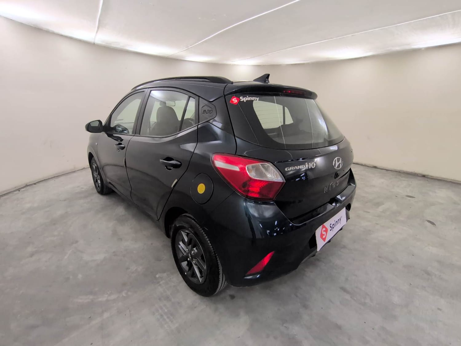 Used 2021 Hyundai Grand i10 Nios Sportz AMT 1.2 CRDi Diesel Automatic exterior LEFT REAR CORNER VIEW