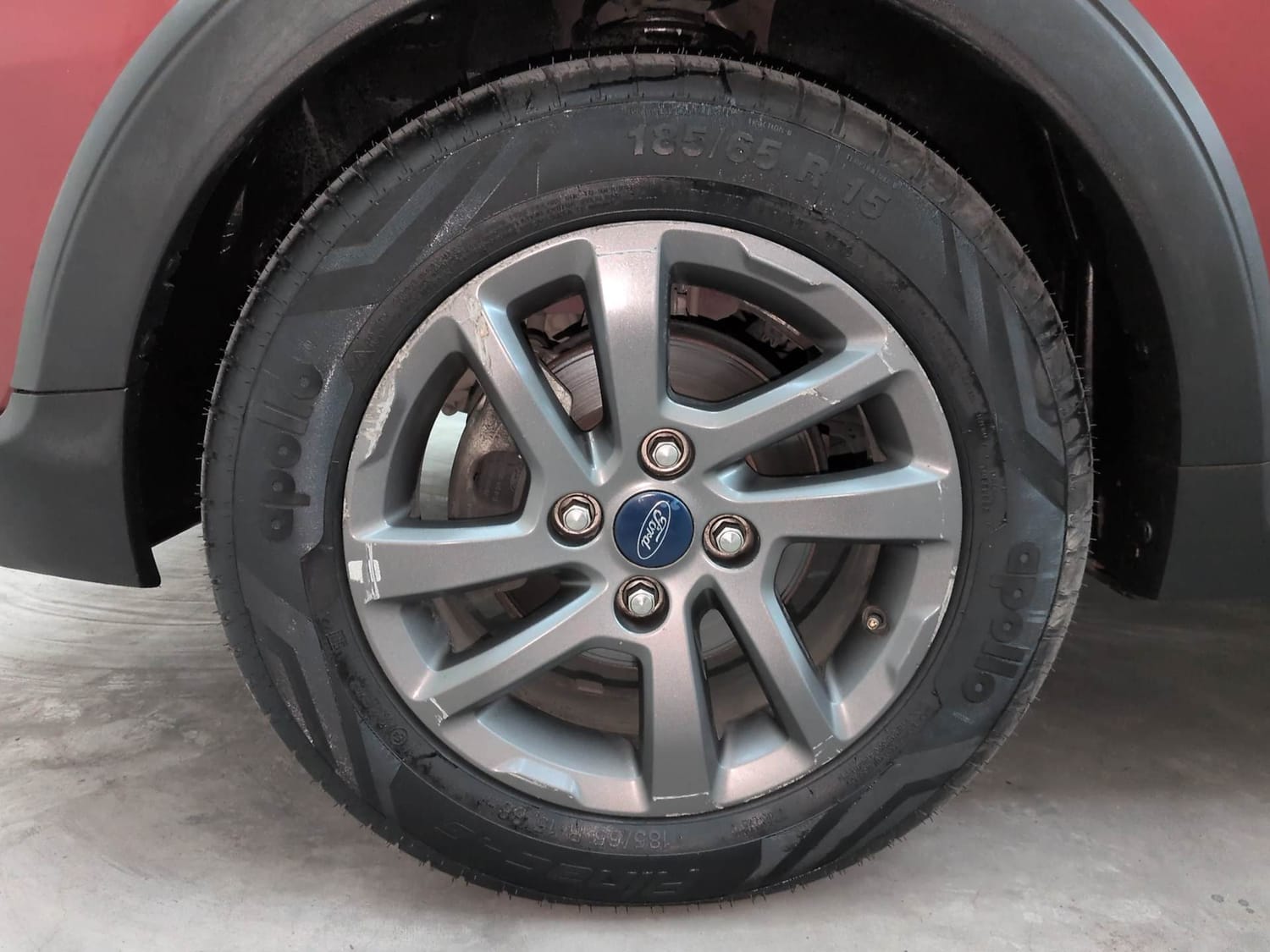 Used 2020 Ford Freestyle Titanium Plus 1.2 Ti-VCT Petrol Manual tyres LEFT FRONT TYRE RIM VIEW