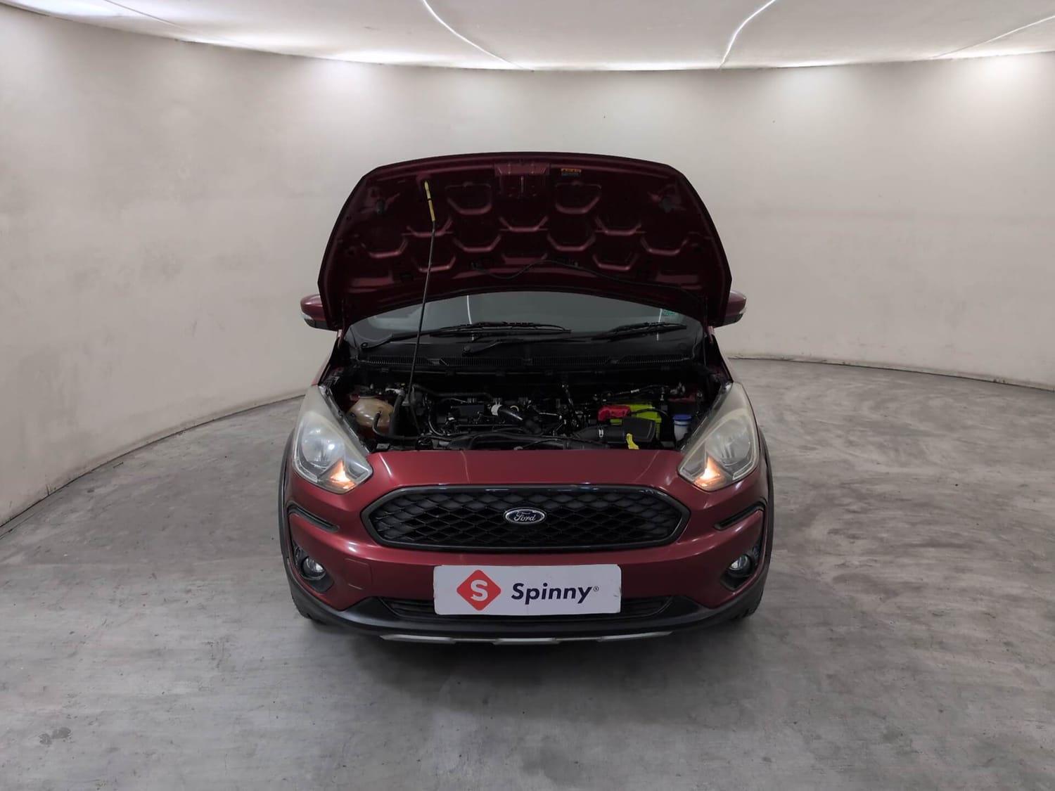 Used 2020 Ford Freestyle Titanium Plus 1.2 Ti-VCT Petrol Manual engine ENGINE & BONNET OPEN FRONT VIEW