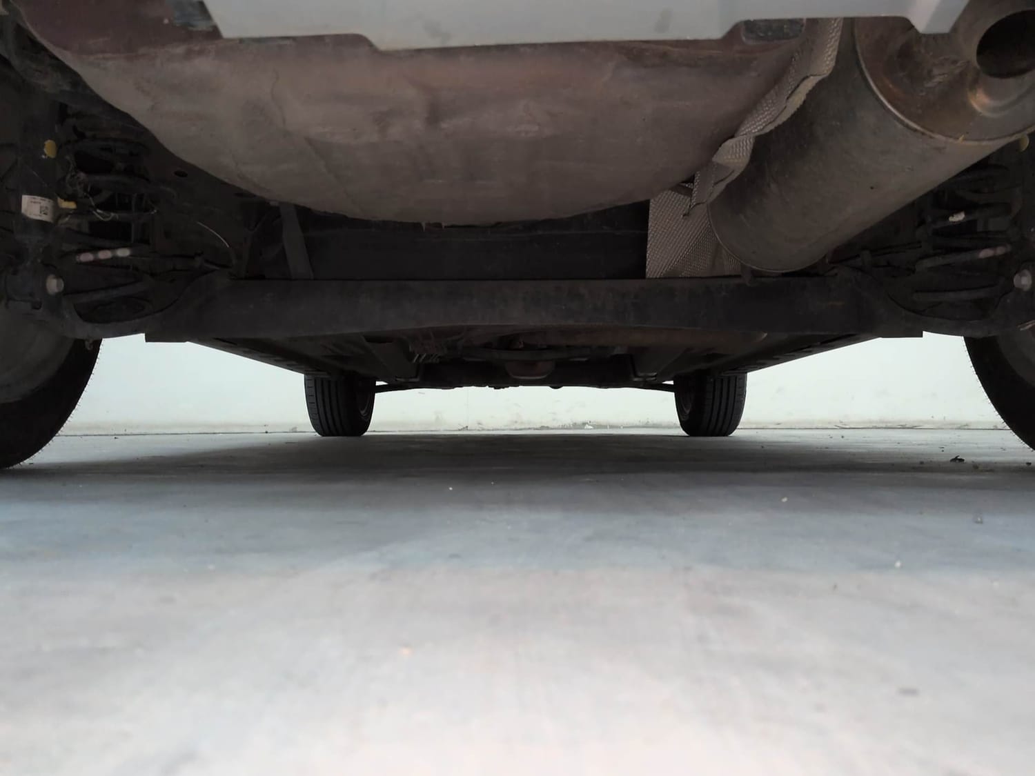 Used 2020 Ford Freestyle Titanium Plus 1.2 Ti-VCT Petrol Manual extra REAR UNDERBODY VIEW (TAKEN FROM REAR)