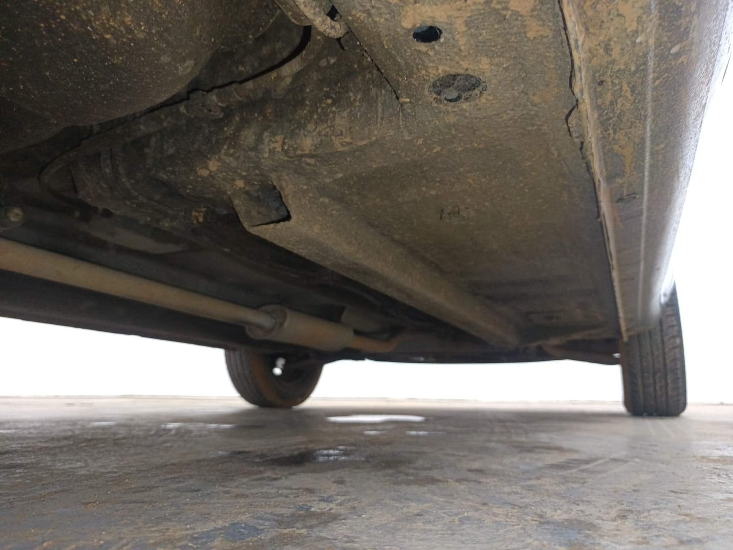 Used 2022 Datsun Redi-GO A Petrol Manual extra REAR RIGHT UNDERBODY VIEW