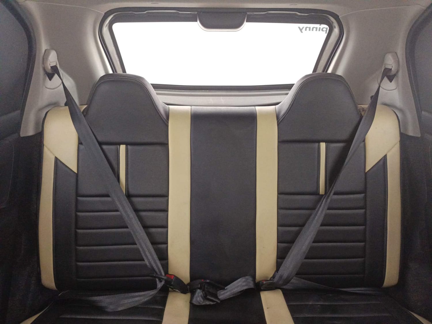 Used 2022 Datsun Redi-GO A Petrol Manual interior REAR SEAT CONDITION VIEW