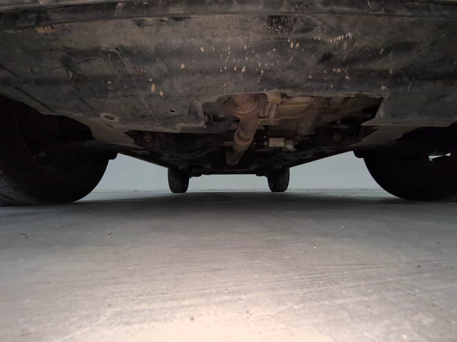 Used 2025 Tata Nexon Fearless Plus S 1.2 Revotron Petrol 6MT DT Petrol Manual extra FRONT LEFT UNDERBODY VIEW