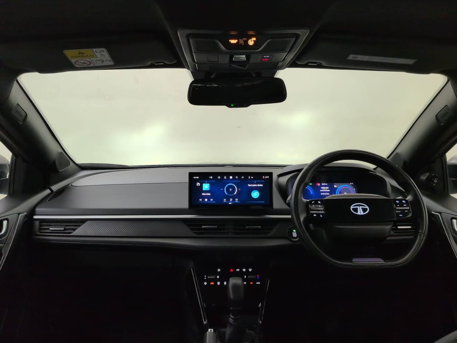 Used 2025 Tata Nexon Fearless Plus S 1.2 Revotron Petrol 6MT DT Petrol Manual interior DASHBOARD VIEW