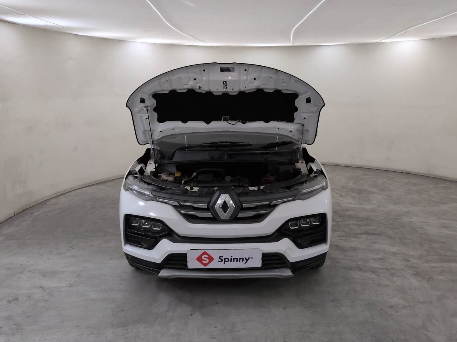 Used 2022 Renault Kiger RXZ MT Petrol Manual engine ENGINE & BONNET OPEN FRONT VIEW