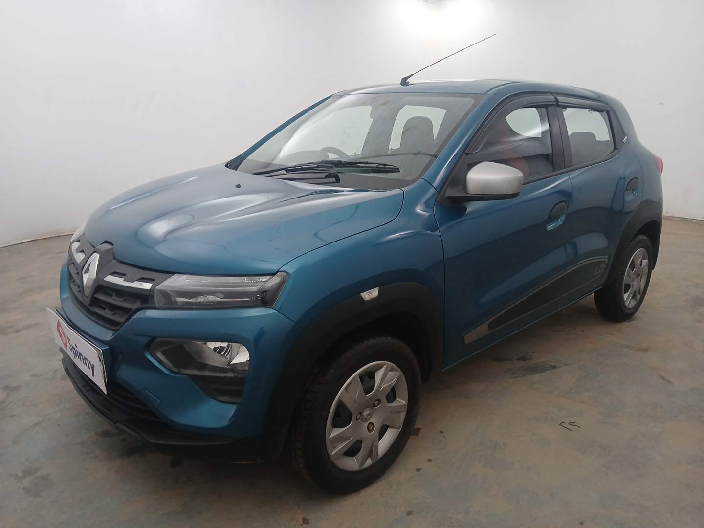 Used 2021 Renault Kwid RXT 1.0 AMT Opt Petrol Automatic exterior LEFT FRONT CORNER VIEW