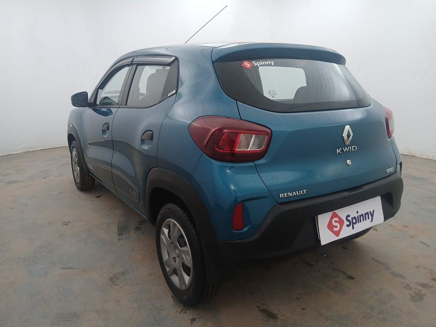 Used 2021 Renault Kwid RXT 1.0 AMT Opt Petrol Automatic exterior LEFT REAR CORNER VIEW