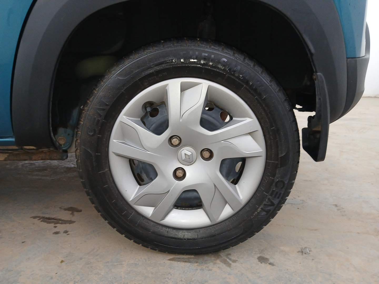 Used 2021 Renault Kwid RXT 1.0 AMT Opt Petrol Automatic tyres LEFT REAR TYRE RIM VIEW