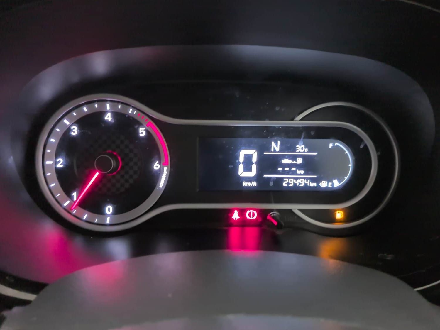 Used 2021 Hyundai Grand i10 Nios Sportz AMT 1.2 CRDi Diesel Automatic interior CLUSTERMETER VIEW