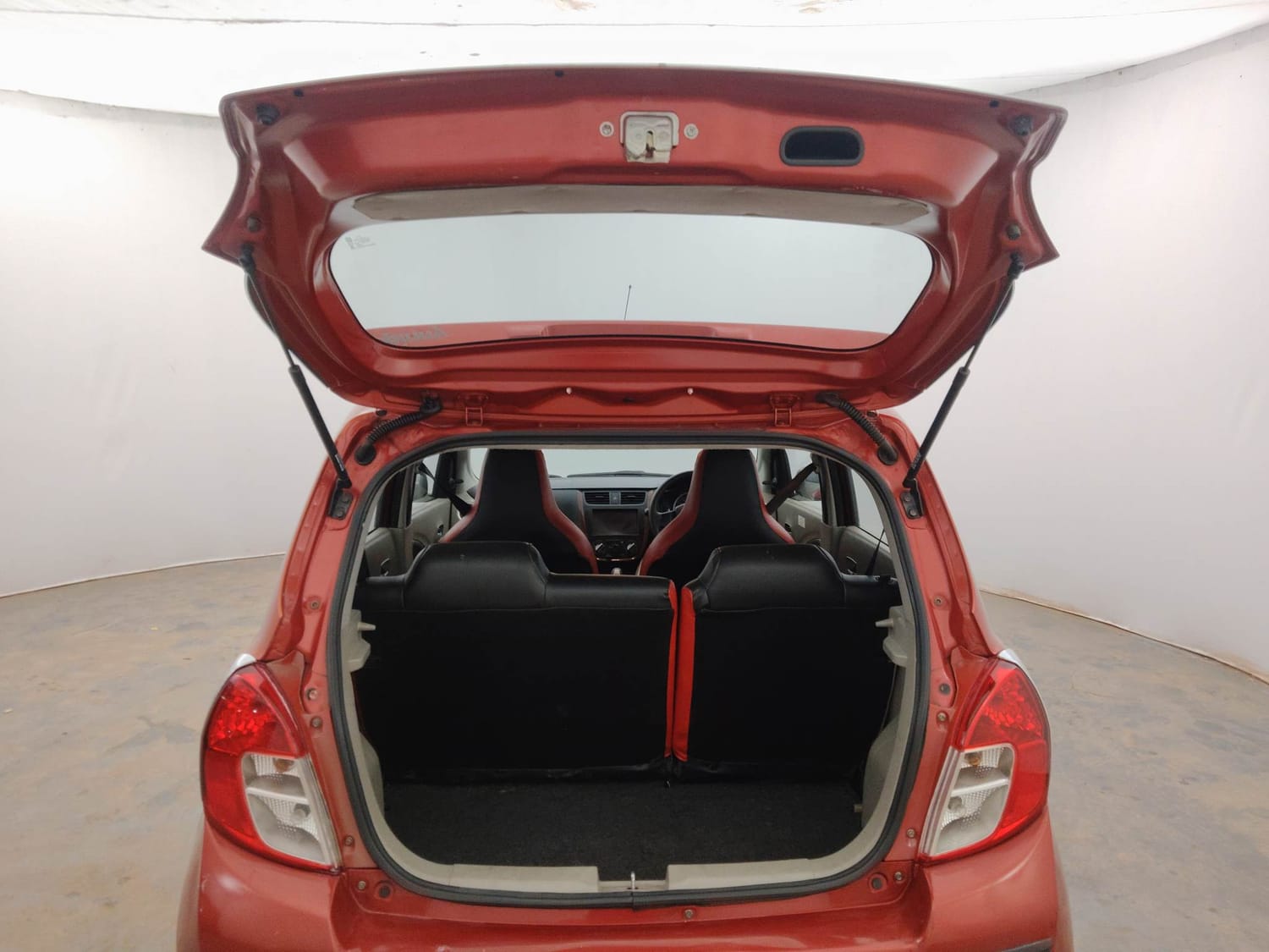 Used 2014 Maruti Suzuki Celerio VXi AMT Petrol Automatic interior DICKY DOOR OPEN VIEW