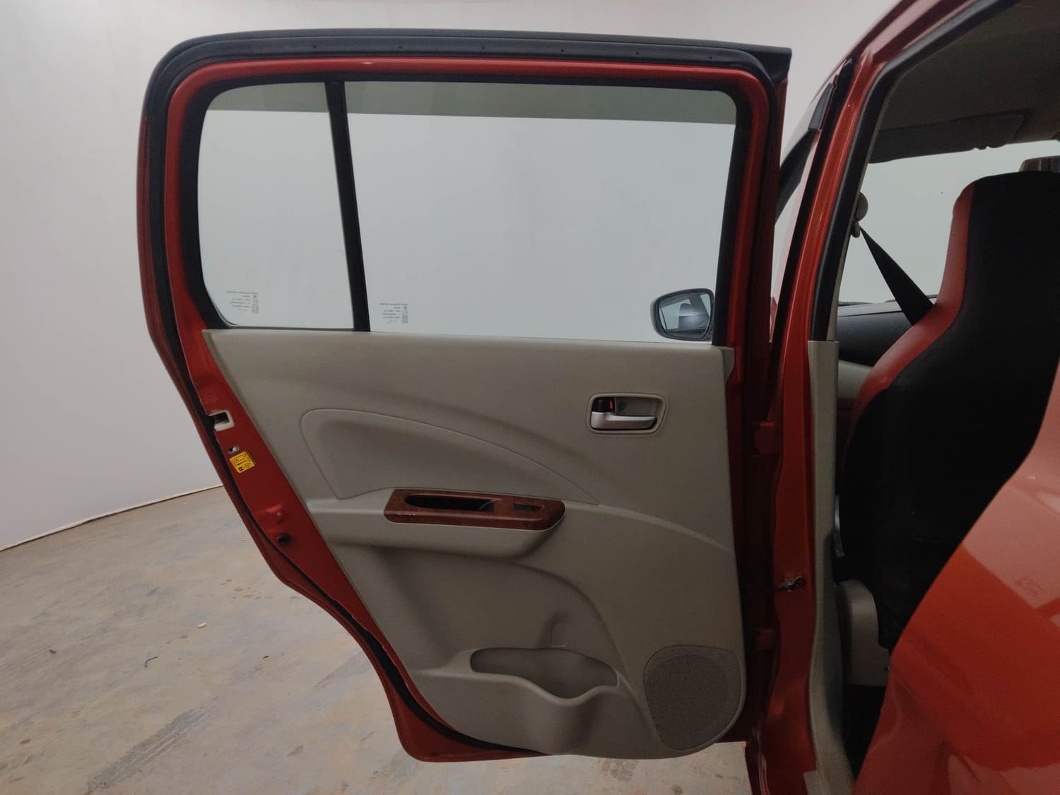 Used 2014 Maruti Suzuki Celerio VXi AMT Petrol Automatic interior LEFT REAR DOOR OPEN VIEW