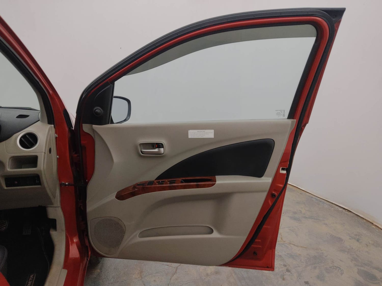 Used 2014 Maruti Suzuki Celerio VXi AMT Petrol Automatic interior RIGHT FRONT DOOR OPEN VIEW