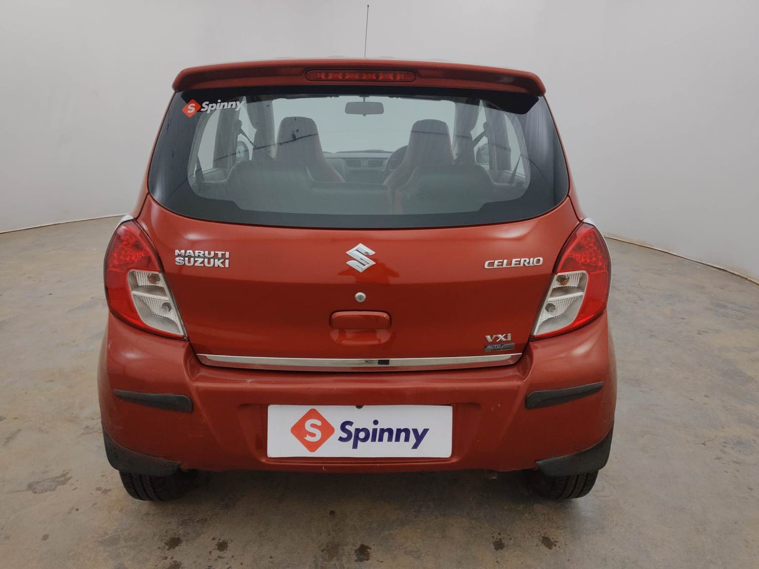 Used 2014 Maruti Suzuki Celerio VXi AMT Petrol Automatic exterior BACK VIEW