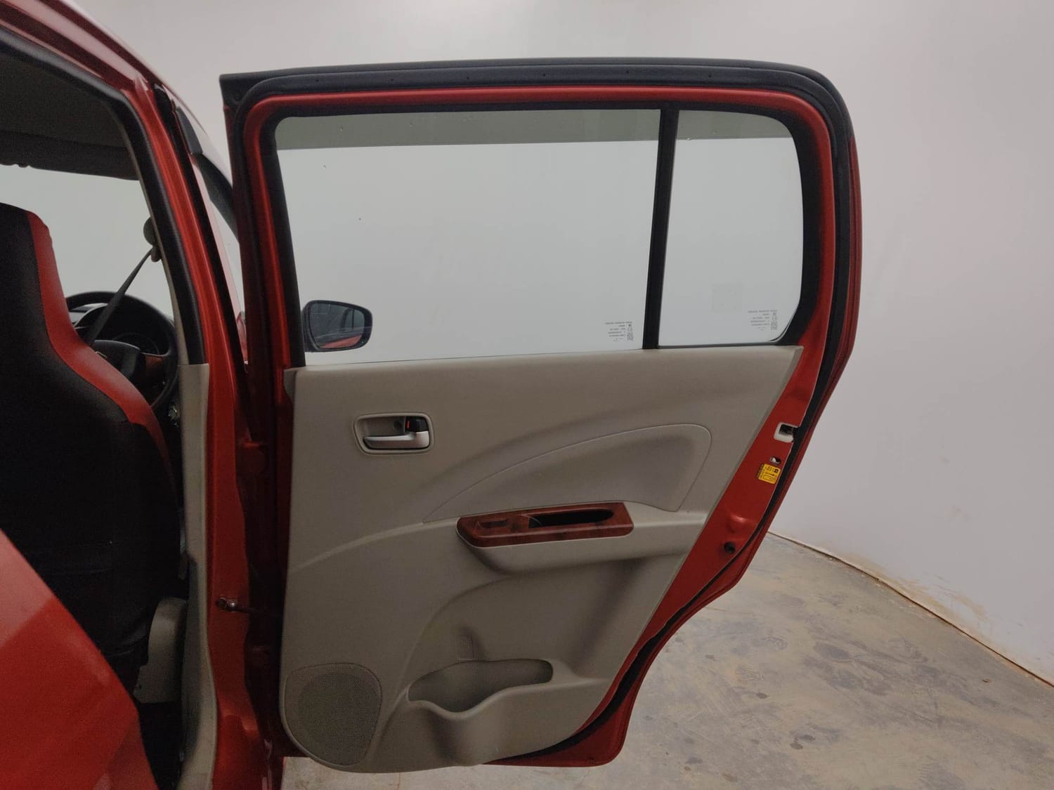 Used 2014 Maruti Suzuki Celerio VXi AMT Petrol Automatic interior RIGHT REAR DOOR OPEN VIEW