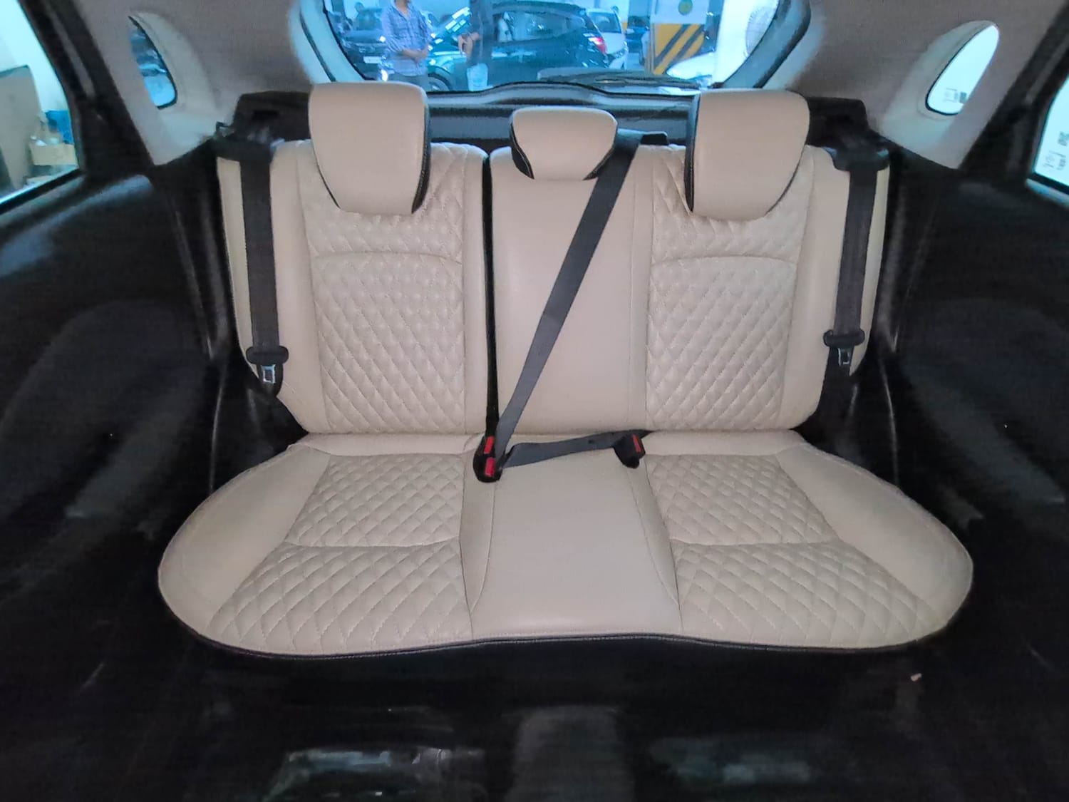 Used 2023 Maruti Suzuki Baleno Alpha AGS Petrol Automatic interior REAR SEAT CONDITION VIEW