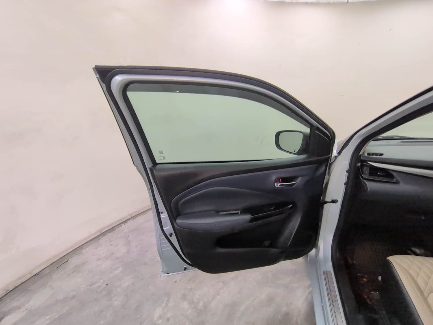 Used 2023 Maruti Suzuki Baleno Alpha AGS Petrol Automatic interior LEFT FRONT DOOR OPEN VIEW