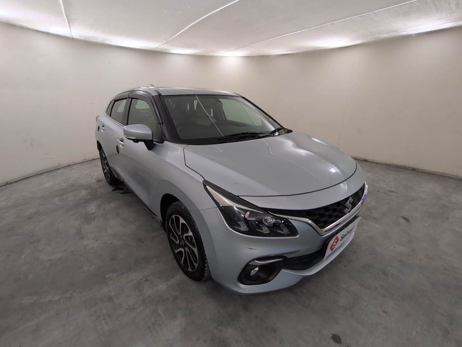 Used 2023 Maruti Suzuki Baleno Alpha AGS Petrol Automatic exterior RIGHT FRONT CORNER VIEW
