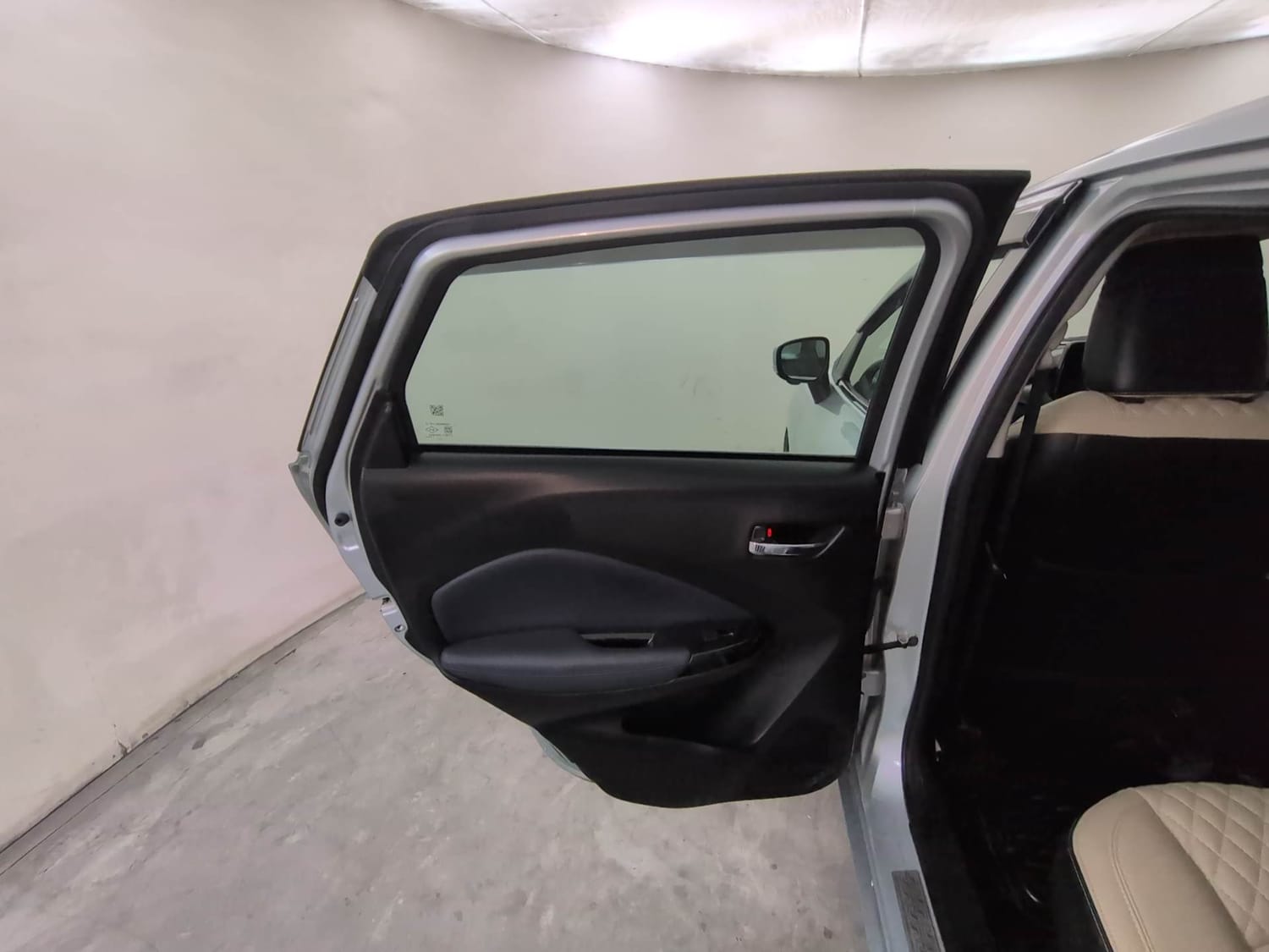 Used 2023 Maruti Suzuki Baleno Alpha AGS Petrol Automatic interior LEFT REAR DOOR OPEN VIEW