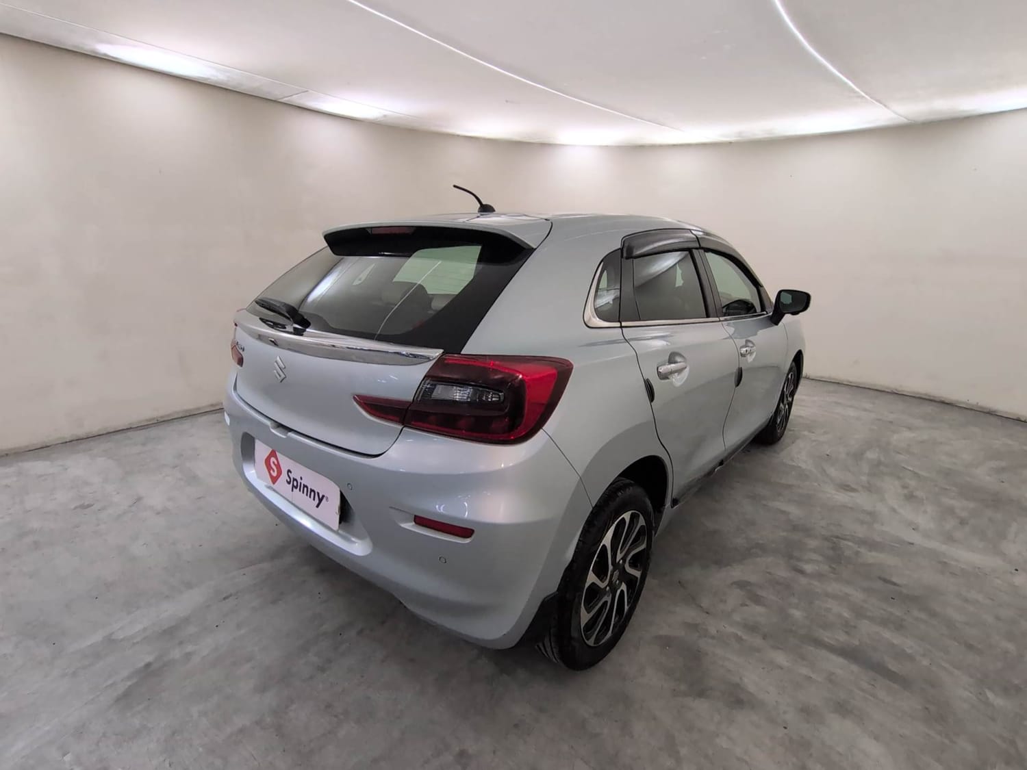Used 2023 Maruti Suzuki Baleno Alpha AGS Petrol Automatic exterior RIGHT REAR CORNER VIEW