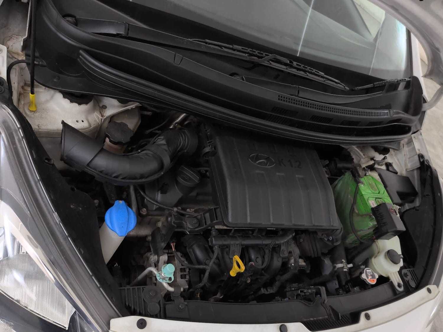 Used 2018 Hyundai Xcent S Petrol Manual engine ENGINE RIGHT SIDE VIEW