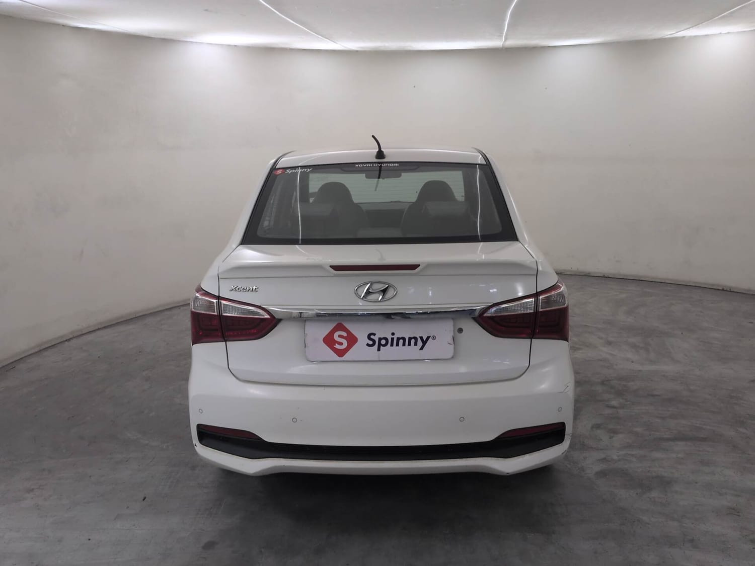 Used 2018 Hyundai Xcent S Petrol Manual exterior BACK VIEW