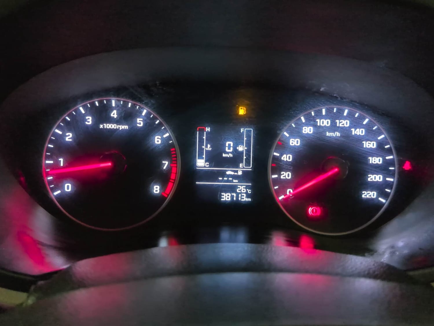 Used 2019 Hyundai Elite i20 Sportz Plus 1.2 Petrol Manual interior CLUSTERMETER VIEW