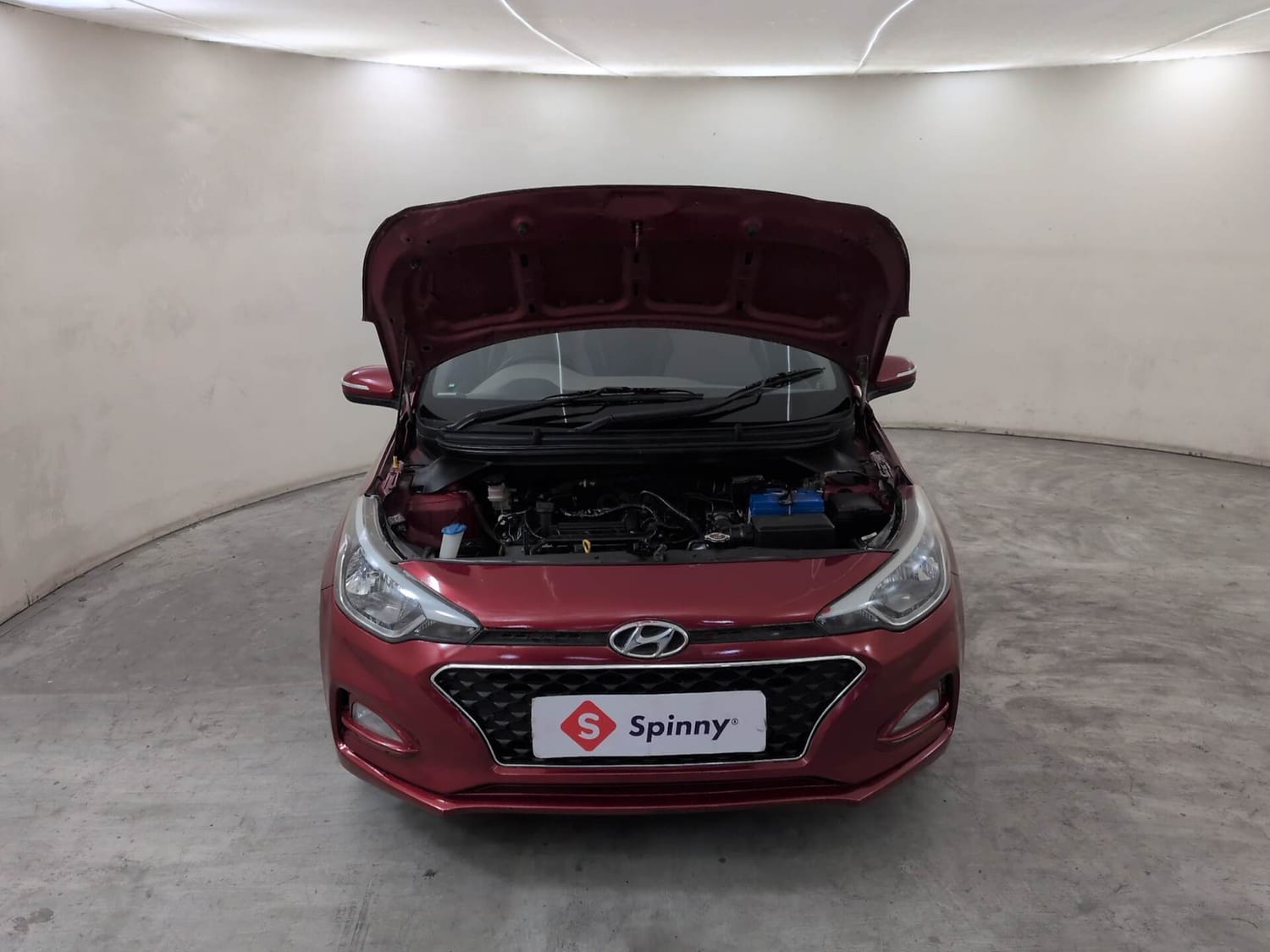 Used 2019 Hyundai Elite i20 Sportz Plus 1.2 Petrol Manual engine ENGINE & BONNET OPEN FRONT VIEW
