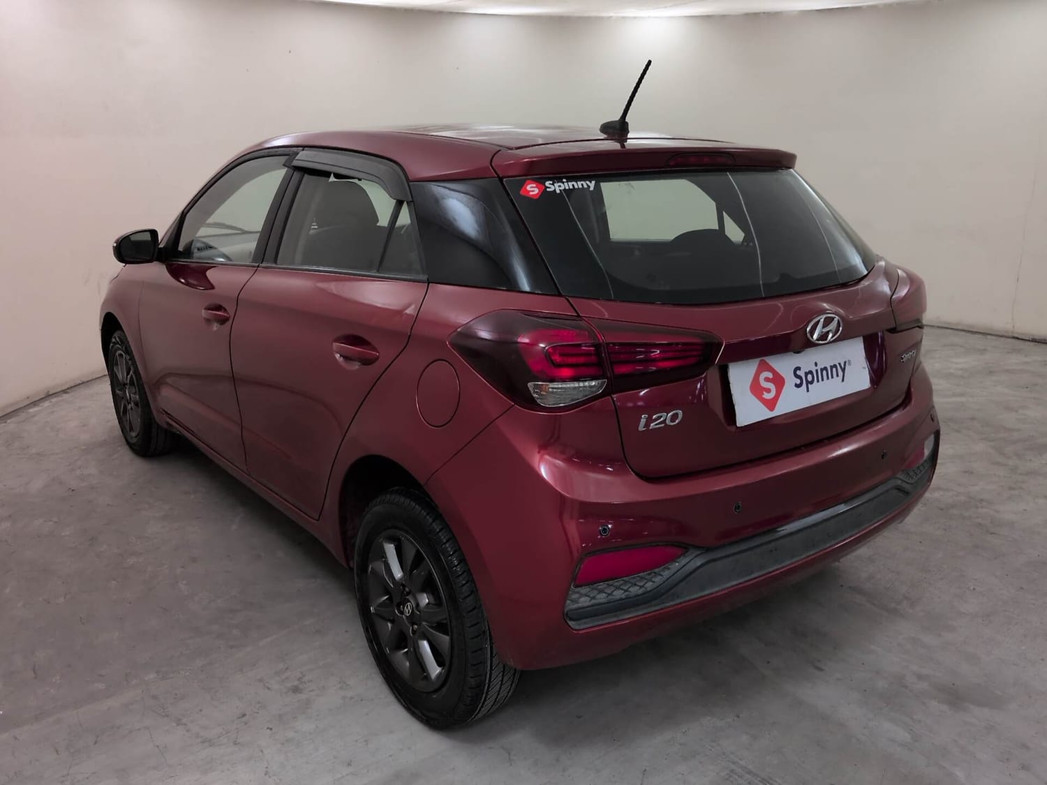 Used 2019 Hyundai Elite i20 Sportz Plus 1.2 Petrol Manual exterior LEFT REAR CORNER VIEW