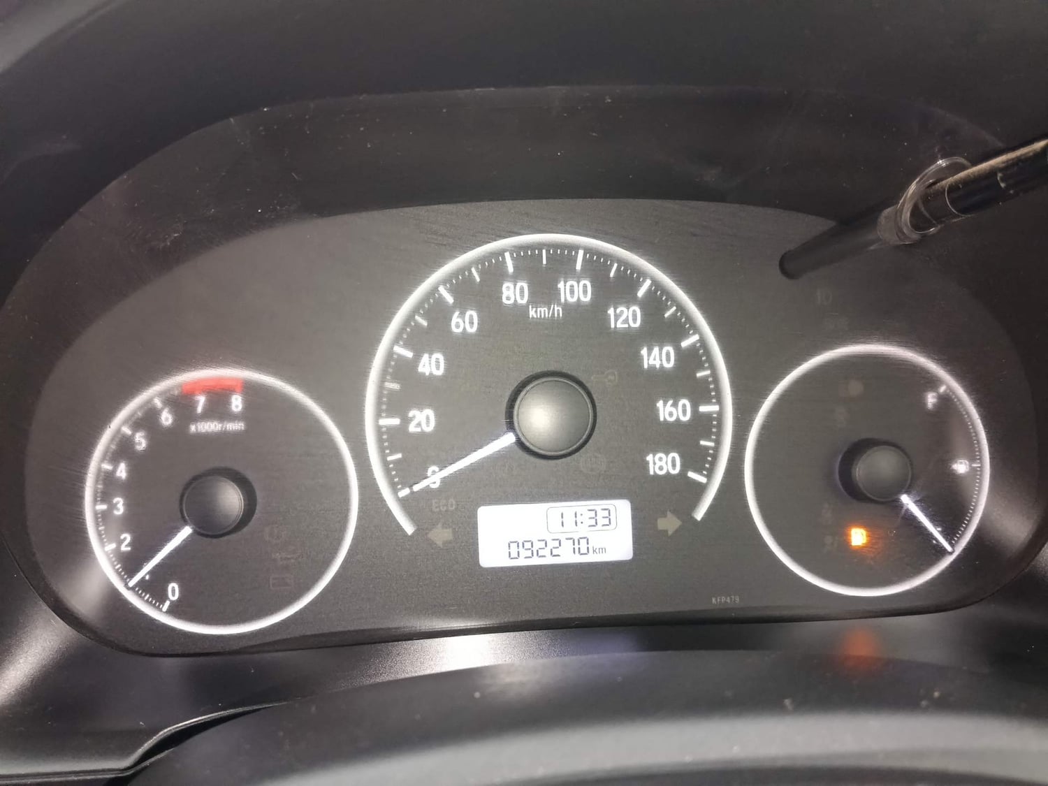 Used 2016 Honda BR-V S Petrol Petrol Manual interior CLUSTERMETER VIEW